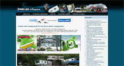 Desktop Screenshot of oneidalakecampgrounds.com